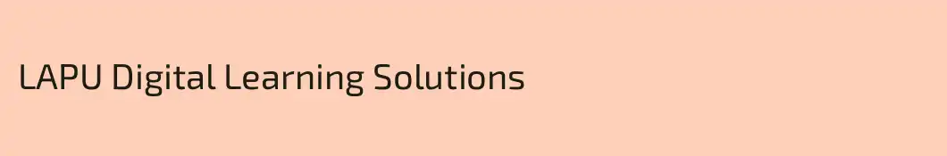 LAPU Digital Learning Solutions